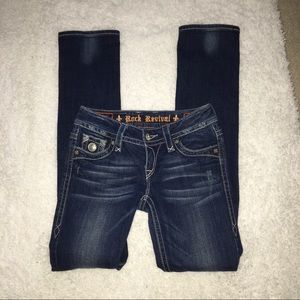Rock Revival Tori straight leg size 27